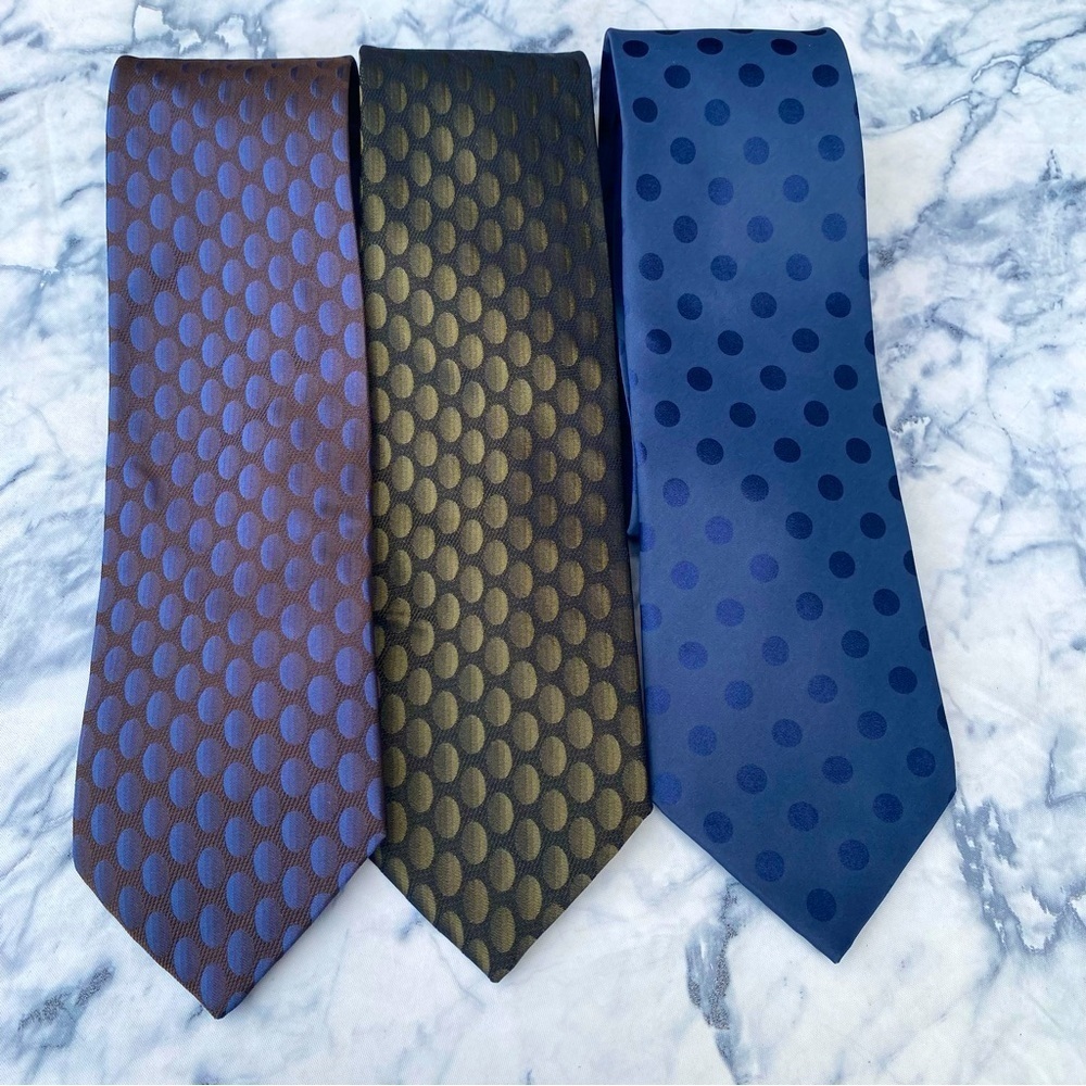 CERRUTI 1881 Set Of Three Silks Ties